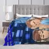 Warm Soft BlanketStudents Decorative Dispatch Game Bedding Throws  Flannel Bedspread For Home Decor Comfortable Sofa Bed Cover