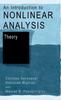 The An Introduction To Nonlinear Analysis: Theory Book