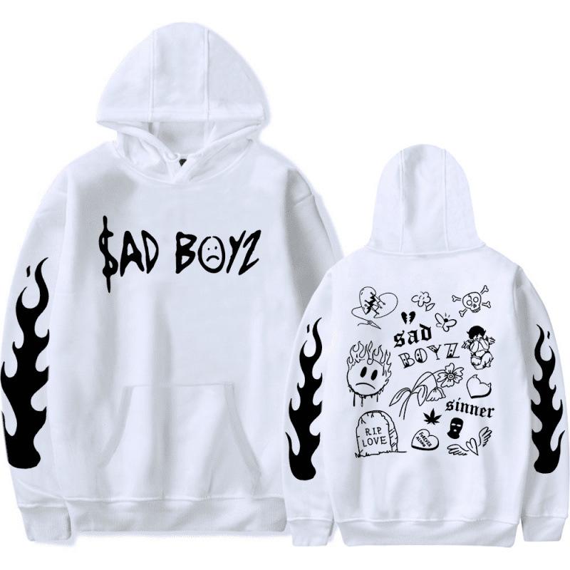 Худи Junior H No Love Sad Boyz Тур Мерч Худи