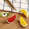 1/2 Креативная летняя освежающая керамическая подставка для палочек для еды в виде арбуза, подставка для палочек для еды, подушка для палочек для еды для дома, отеля, хостела