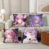 1 шт. Мультяшная Аниме Игра Honkai Star Rail Фу Сюань Наволочка Модная Квадратная Наволочка Спальня Диван Комната Ins Декор Отдых