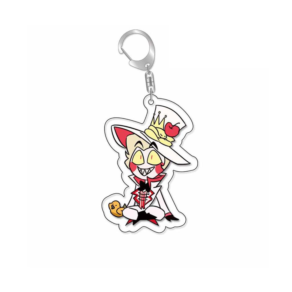 Акриловый брелок для кукол, брелок для ключей с мультяшной куклой вокруг аниме
