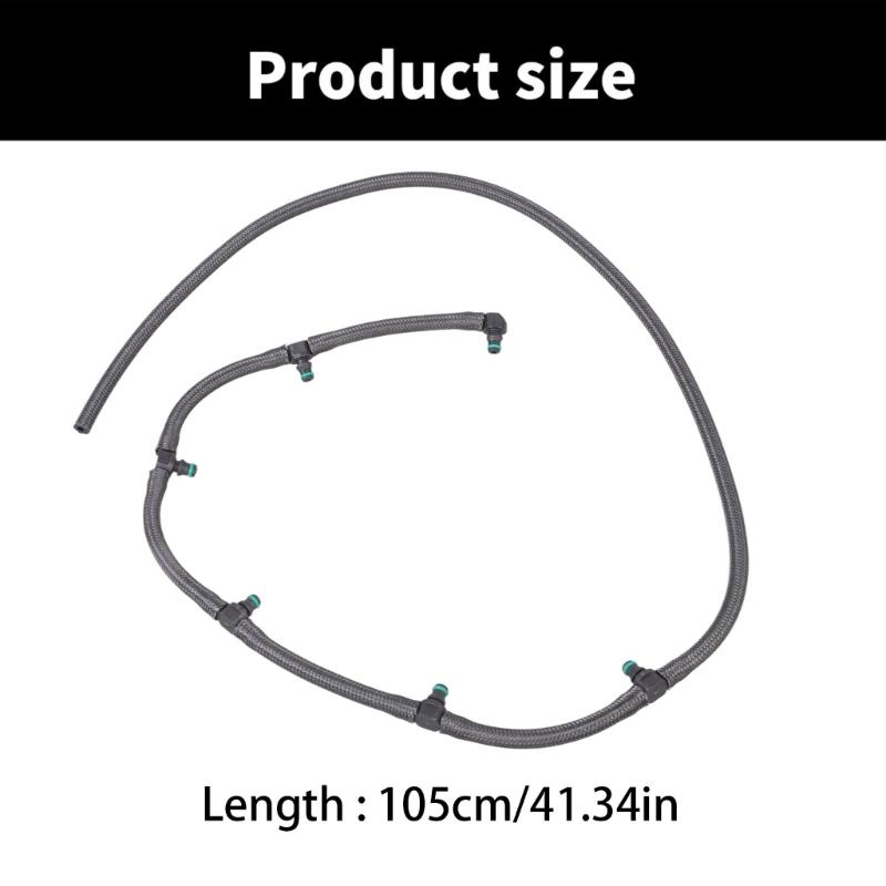 Переливная трубка топливных форсунок для E39 E38 E46 E53 E60 E61 E65 E66 E67 330D 730D Линия возврата топлива 13532248151 13537789607