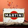 Винтажная металлическая табличка Martini Ретро настенное искусство с классическим брендингом Идеально для баров для мужских комнат и декора спальни Легко
