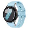 Спортивный ремешок для Samsung Galaxy watch 7/FE/4/5/6 classic/5 Pro 40 44 мм Без зазоров correa bracelet силиконовый ремень ремешки Galaxy watch 7