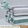 1/4 Pc Thickened Coral Fleece Printed Towel Absorbent Household Ultra-fine Fiber Face Soft Face Towel
