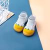 Children Anti-slip Shoes Newborn Baby Toddler Girls Cotton Non-slip Floor Socks Infant Boys Rubber Sole Cartoon Indoor Sneakers