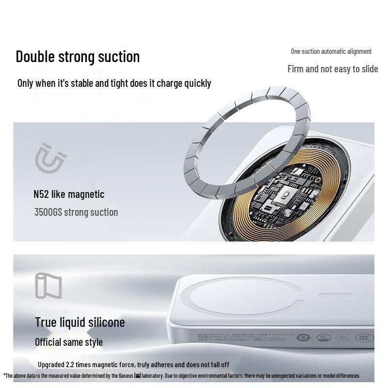 Baseus EnerFill FM11 Magnetic Wireless Power Bank 10000mAh
