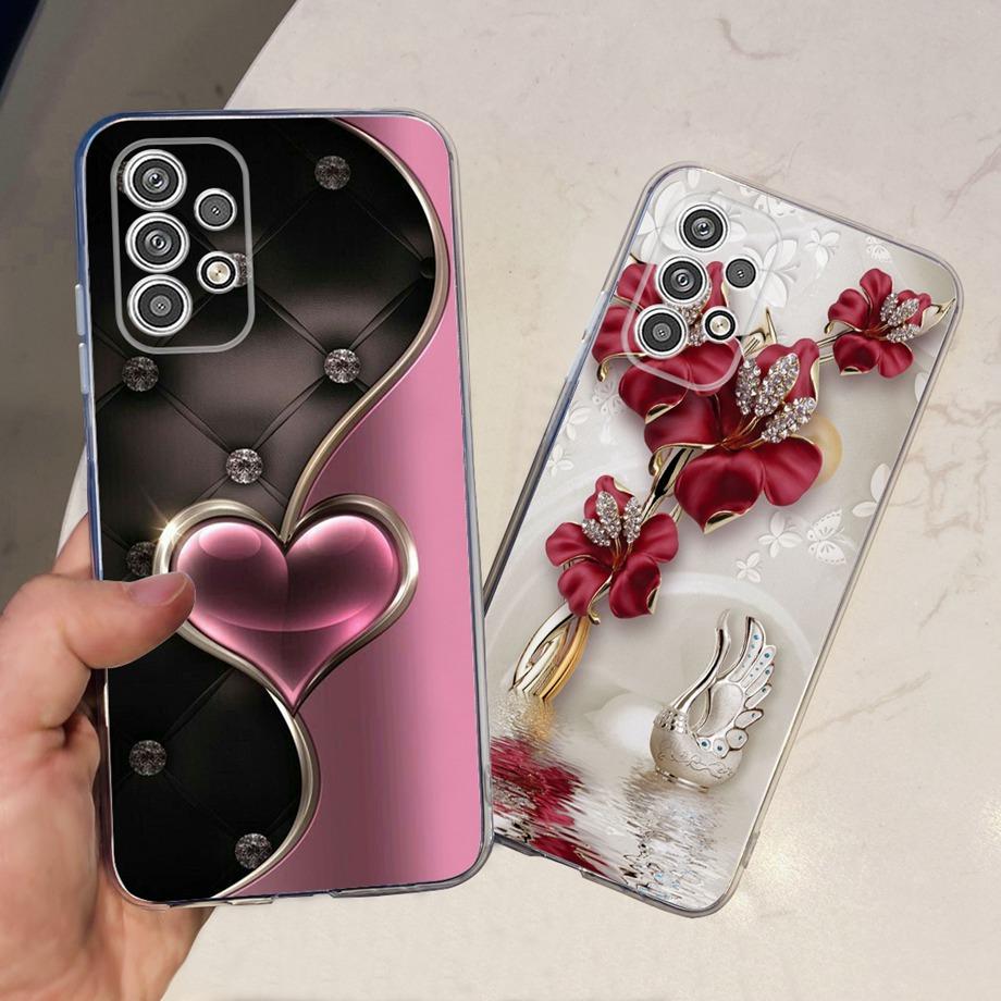 For Samsung Galaxy A23 5G case Halloween Skeletons Phone Cover Soft TPU Lovely Cartoon Jelly Funda Para Samsung A23 4G A 23 4G