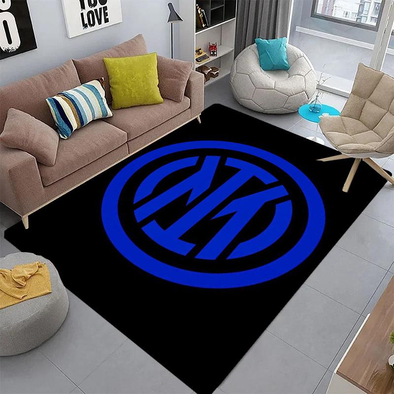 Inter Milan Emblem Artwork carpet printing Suitable for all seasons Art Fashion Dormitory decoration