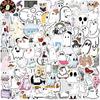 Ghost Stickers,Phantom Decals,100 Pcs Cute Stickers for Phone Case Laptop Water Botter