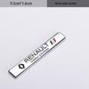 Car Emblem Sticker Accessories For Renault RS GT Clio Megane PARLS PREMIERE Captur Trafic Twingo Scenic 2 Kadjar Zoe Kangoo XX7