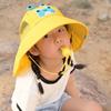 UV Protection Children Beach Hat Breathable Mesh Boys Sunshade Shawl Cap  Summer