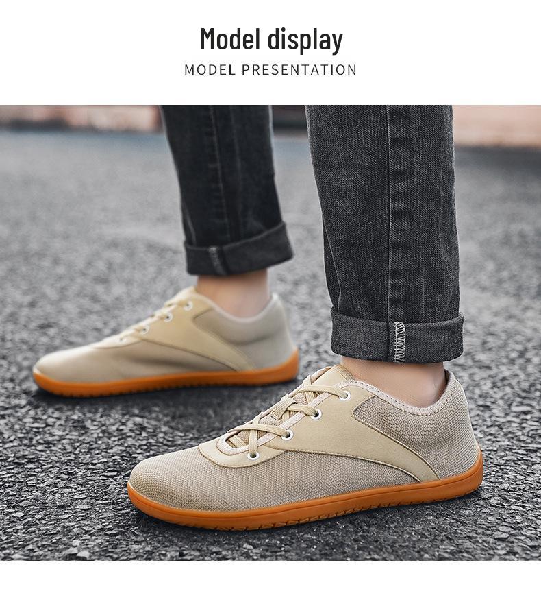 Новые походные ботинки с широким носком, из Fly-Knit, для босоногой ходьбы, больших размеров