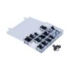 415pcs Car Retainer Clips Auto Plastic Fasteners 18 Kinds Push Pins Body Rivets Assortment Set Box