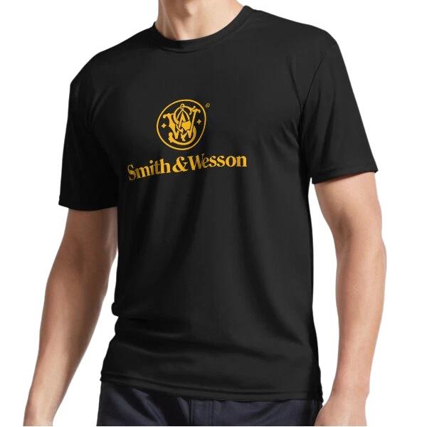 Новая яркая футболка с попугаем и логотипом Smith And Wesson M&p, смешная, размеры от S до 5XL