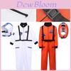Детский костюм космонавта Bsrlons для спортивных мероприятий и ролевых игр, из мягкой и прочной ткани