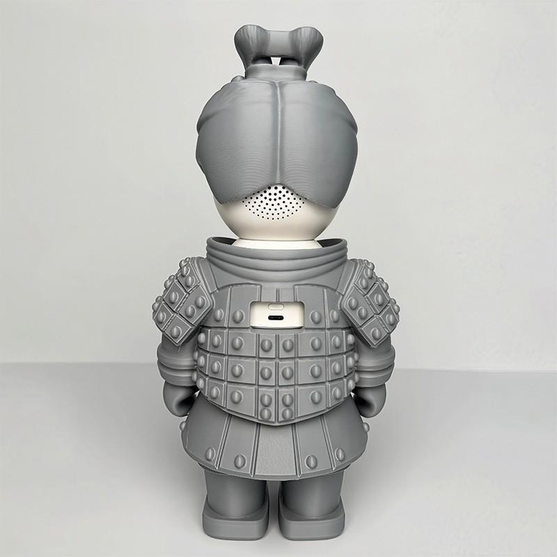 Terracotta Warrior Camera Cover Stand Decor Tapo Eufy Security Cameras Home Office Desk Ornament Gift