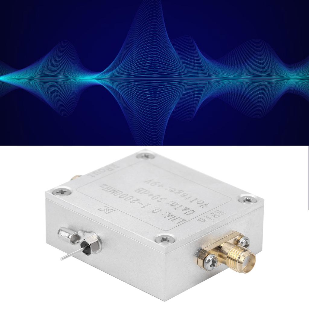 ВЧ Усилитель Широкополосный Малошумящий Модуль Радиочастотное Усиление Электронные Компоненты