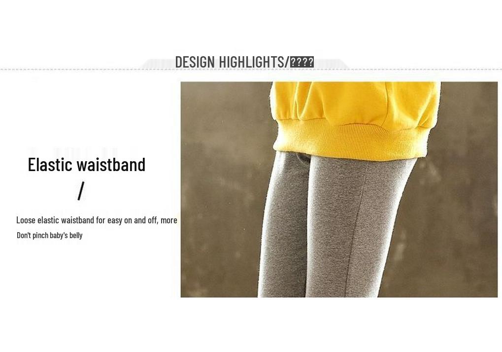 2026 Spring Collection: Girls' Flare and Long Pants, Casual Cotton Leggings for Spring and Autumn