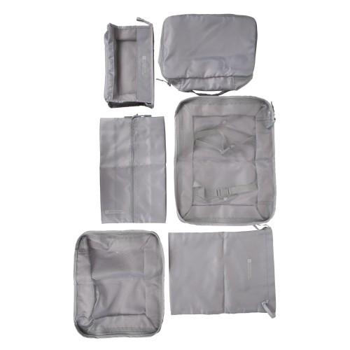 Mountain Warehouse Lightweight Packing Cube Set (Pack of 6)