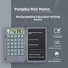 2in1 Scientific Calculator Large Screen Display Office LCD Drawing Pad  Financial Institution