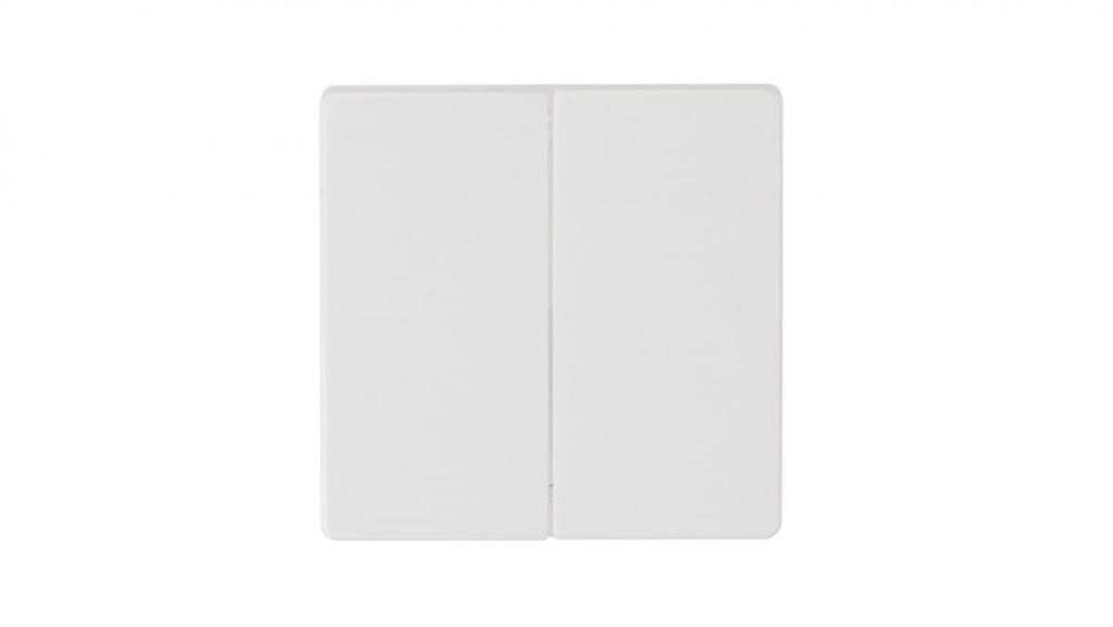 Simon 82 Double Key Candle Switch White 82026-30