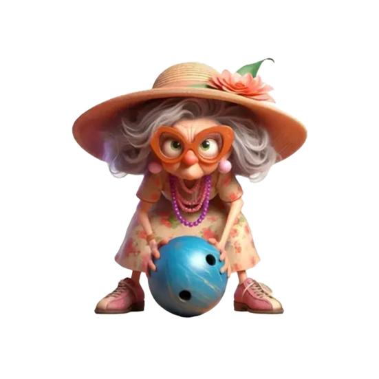 Acrylic Car Rear Princess/Old Lady Christmas View Mirror Charm Fairy Ornament 2D Flat Auto