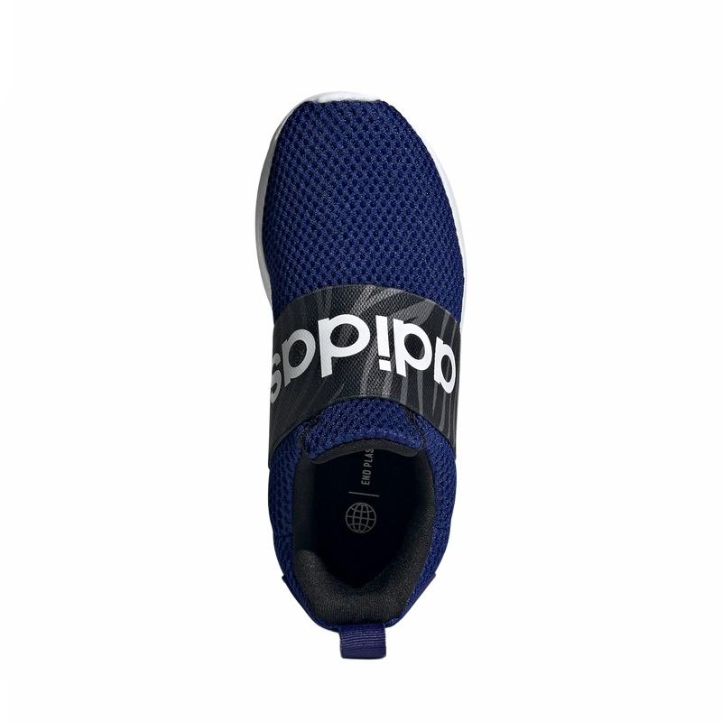 Adidas LITE RACER ADAPT 4.0 Slip Resistant Abrasion Resistant Low top Kids' Running Shoes Blue Kids' GZ4675