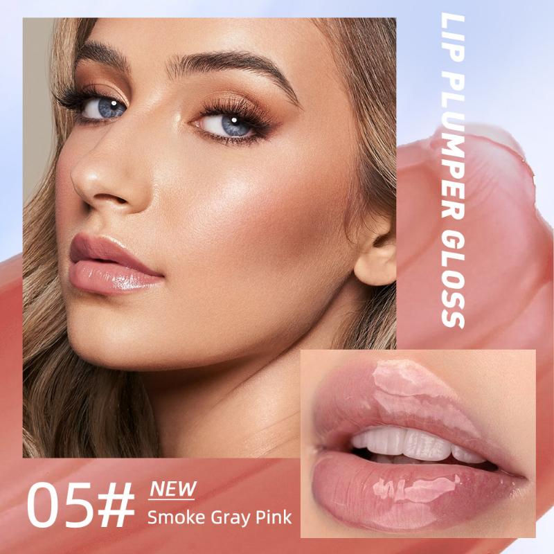 QIBEST Lip Oil Lasting Hydration Moisturizing Nourishing Light Lip Lines Lip Nectar Lip Gloss Toothed Lip Set