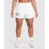Lifting Club Mesh 5  Shorts White B3c5q Wb57