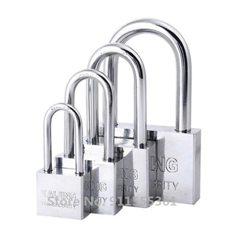 Stainless Steel Padlock Cabinet Outdoor Lock Durable Use Heavy Duty High Security Solid Door Gate Box Safety