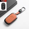 Leather Metal Car Smart Remote Key Case For Accord INTEGRA UR-V HR-V Car Protect Key Case Fob Shell Holder Decorative Accessorie