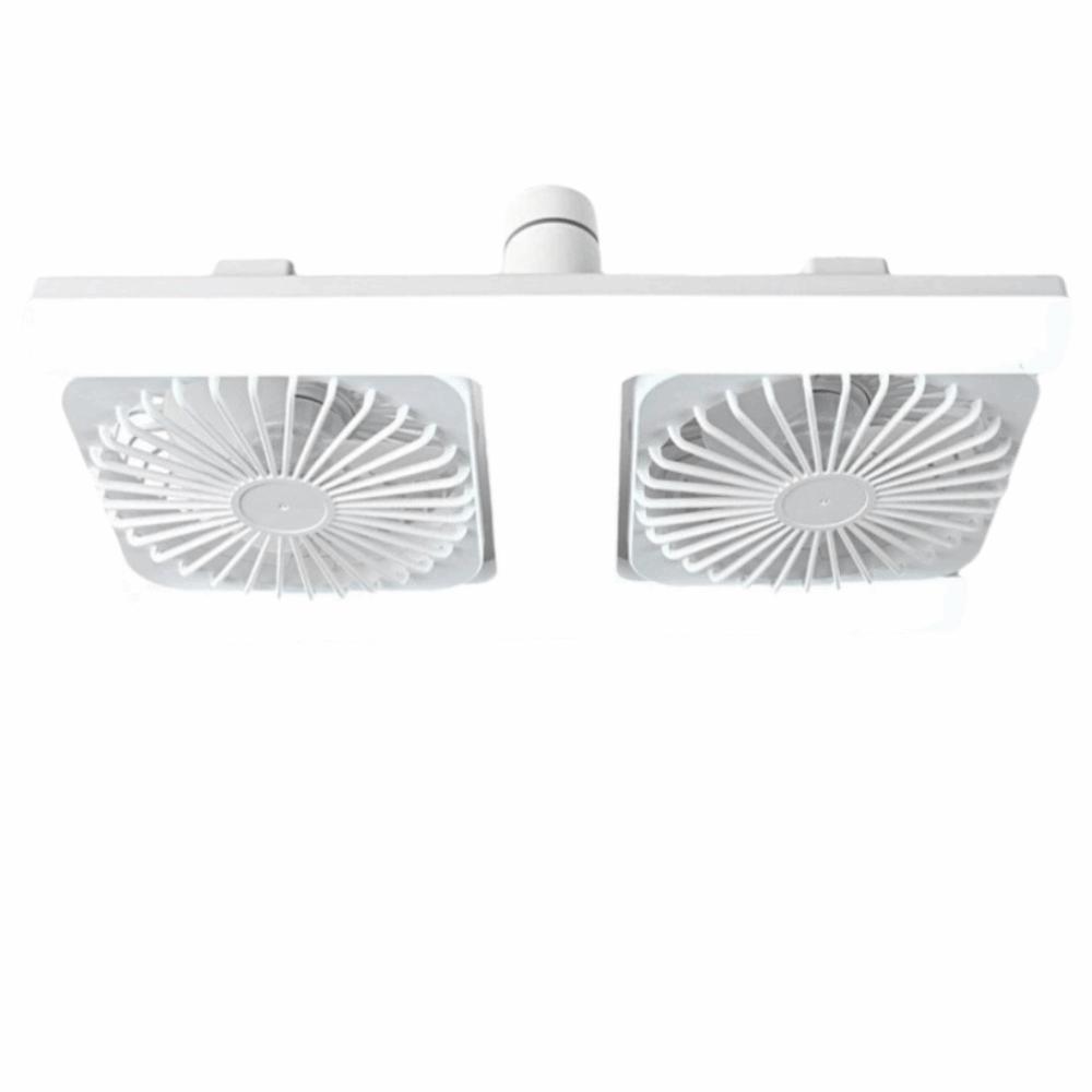60W Power LED Ceiling Fan Double Blades Ceiling Fan Light Fan Lamp Remote Control Fan Kitchen Use