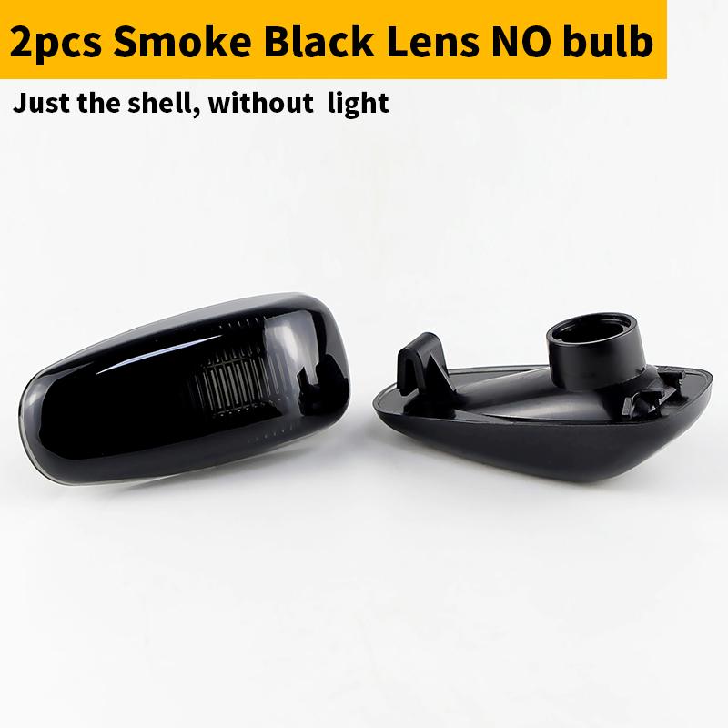2x Side Marker Light Turn Signal Lamp Cover without Bulb 2108200921 for Mercedes-Benz Vaneo W414 2002-2005 W638 96-03 W210 S210