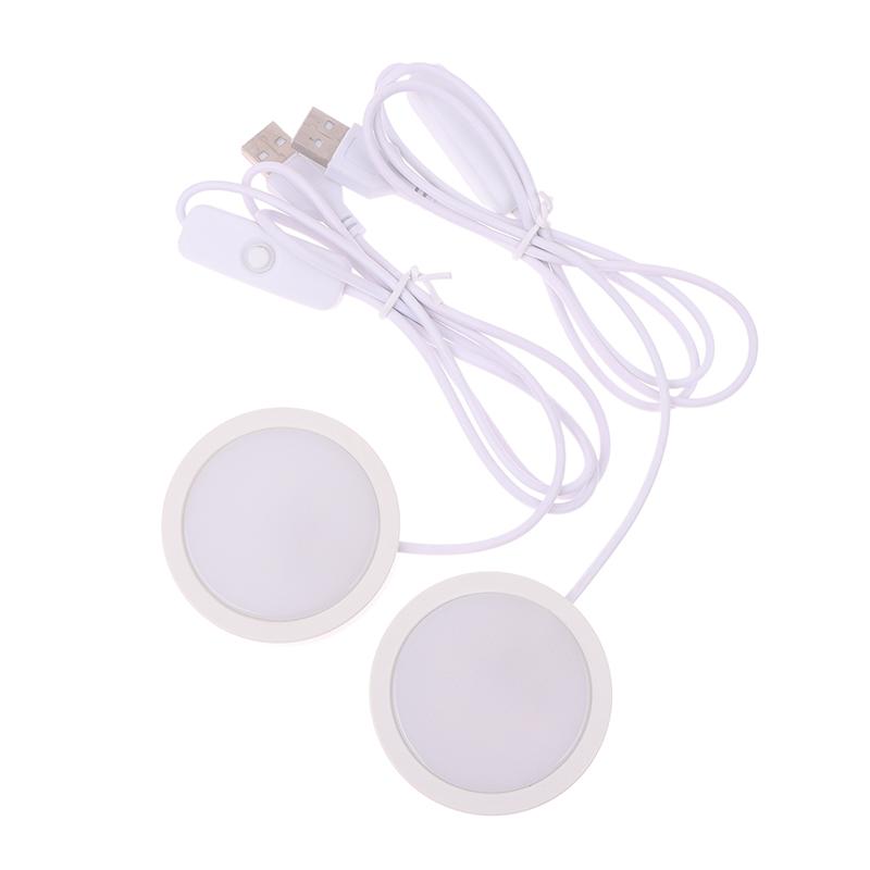 Светодиодный Usb 5V светодиодный светильник под шкафом модель витрина шкаф полка прилавок освещение караван кемпер точечный светильник внутреннее освещение 3 Вт