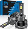 D2S LED Headlight Explosive Projector D2S LED Bulb 6500K Compatible with Vehicle Inspection, Genuine