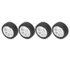 4 Pcs RC Car Tires Rubber Plastic   RC Car Wheel for    01  02 XV01 XV02 1Celsius10 Remote Control Vehicle