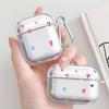 Чехол для Airpods 3 Pro 4 1 Pro2 Pro3 2 Прозрачный Чехлы для наушников Чехол Цветной Мультяшный Сердце Любви