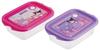 Контейнеры для хранения закусок Skater с запечатыванием, сделано в Sanrio, Kuromi, FCN2WAG, Контейнеры, 500 мл, Антибактериальные, Япония, 2 шт., Мир,
