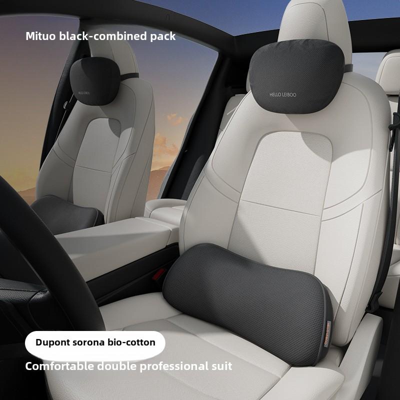 Эргономичная подушка для поясницы из пены с эффектом памяти для автомобиля и офисного кресла, подушка для поддержки спины для облегчения боли