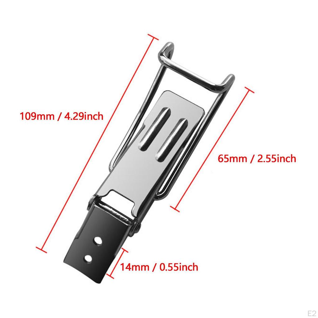 5 Pieces Latches Fastening Vacuum Cleaner Accessories Heavy-duty Clasp Furniture Door Hardware for