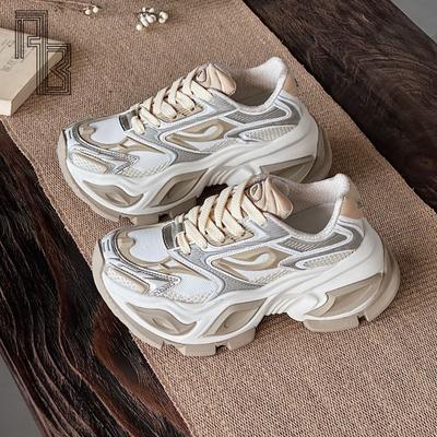 Женская спортивная и повседневная обувь, Новая универсальная мужская обувь, Дышащая и увеличивающая рост, Парная обувь для папы