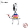 Bamoer 925 Sterling Silver Desert Camels Dangle Charms Fit Original Bracelet Pendant Necklace