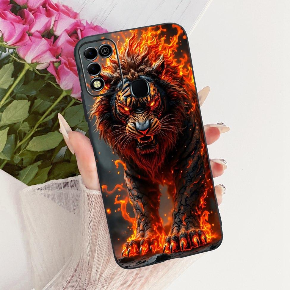 Чехол для Infinix Hot 11 Play Чехол Роскошный Модный Забавный Милый Расписной Силиконовый Чехол для Телефона для Infinix Hot 11Play