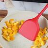 Силиконовая лопатка с длинной ручкой, антипригарная кулинарная лопатка для жарки, тушения, пищевой, термостойкий кухонный инструмент для дома, профессиональных поваров