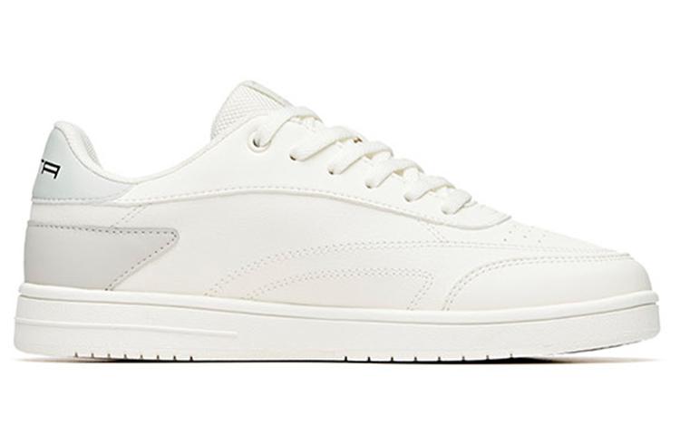 Women's Sneakers Anta Cushioning Slip Resistant Low top Skateboard Shoes Women's White Gray