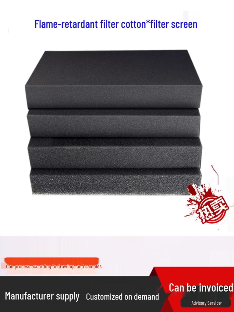 Пылезащитный вентиляционный губчатый фильтр для пылесоса и проектора с разрешением 60 PPI, защищающий от клещей.