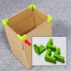 1 шт. 3D-печатные угловые зажимы для картонных коробок (прямой угол), фиксирующие зажимы для усиления краев гофрокоробки для повторного использования и изготовления коробок.