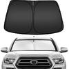 ARISMOTOR Солнцезащитный козырек на лобовое стекло для GMC Sierra 1500 2500 3500 (SLT AT4 Denali) -2025 2026, Подходит для складного переднего оконного солнцезащитного козырька, Защитный козырек,